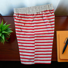 Boys' Cotton Tshirt & Striped Shorts Set – Bike Print – 4 to 8 Years