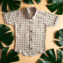 Boys Cotton Shirt and Shorts Co-Ord Set  (3–6 Years)