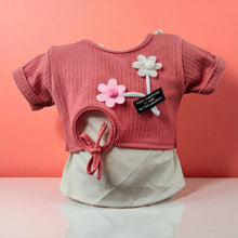 Crepe Jersey Skirt Top Set for Baby Girls (1–3 Years)
