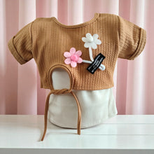 Crepe Jersey Skirt Top Set for Baby Girls (1–3 Years)