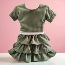 Crepe Jersey Skirt Top Set for Baby Girls (1–3 Years)