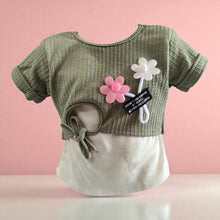 Crepe Jersey Skirt Top Set for Baby Girls (1–3 Years)
