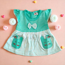 Baby Girl Cotton Frock and Nappy Set | Multicolor | 0–1 Years
