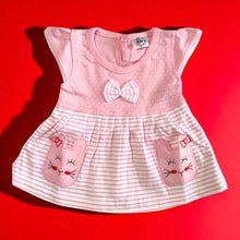Baby Girl Cotton Frock and Nappy Set | Multicolor | 0–1 Years