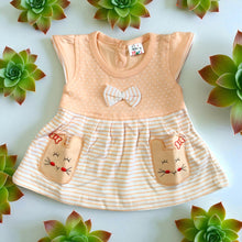 Baby Girl Cotton Frock and Nappy Set | Multicolor | 0–1 Years