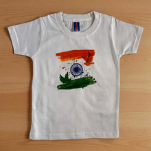 Boys Indian Flag Cotton T-Shirt (2–5 Years)