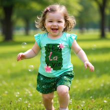 Baby Girls  Cotton T-Shirt & Shorts Set (0–1 Years)