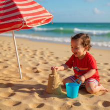 Boys' Cotton Tshirt & Striped Shorts Set – Bike Print – 4 to 8 Years